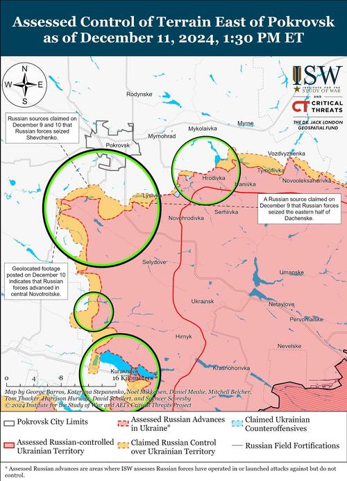 Russian Forces Positioned To Take Key City Of Pokrovsk As Ukrainian Manpower Falters