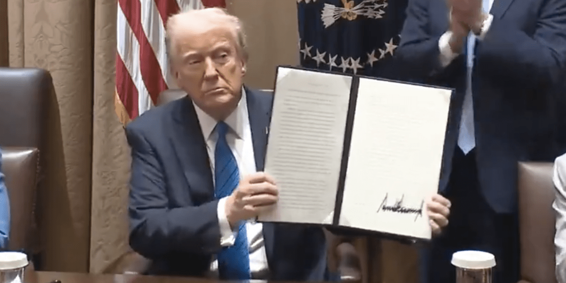BREAKING: Trump signs EO requiring voter ID, ballot paper trail, action against states that count late votes